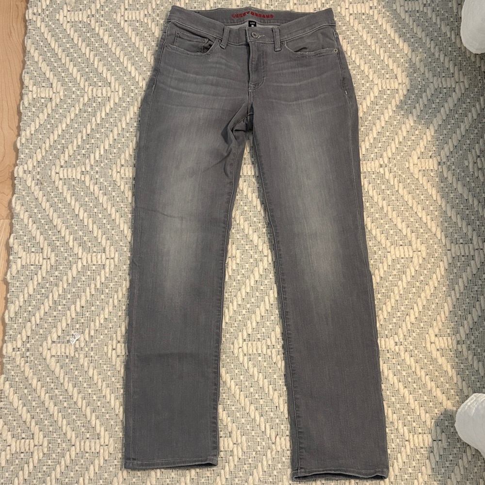 Lucky Brand Gray Straight Leg Jeans